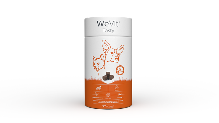 WeVit Tasty Soft-chews för Hund och Katt - 30 tuggtabletter