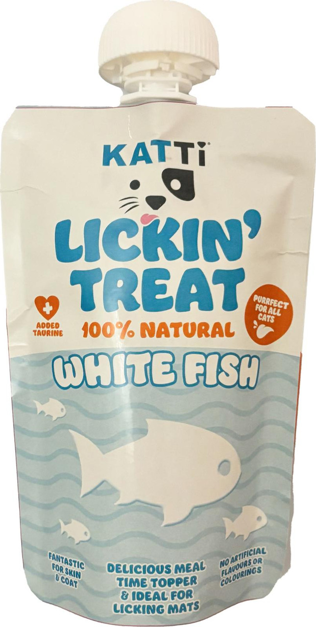 Lickin Treat krämigt Kattgodis med Fisk - 75 g