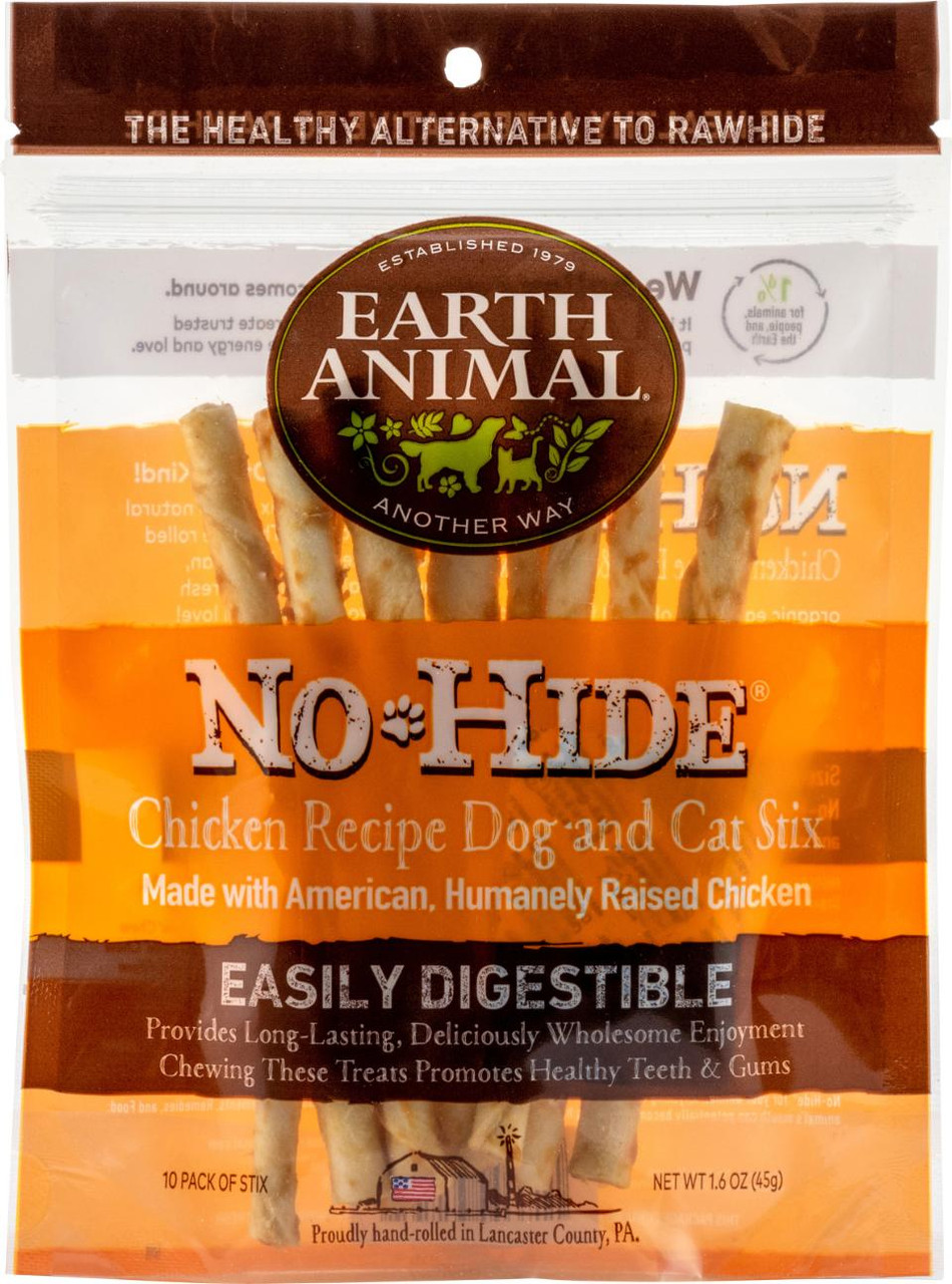 No-hide Chicken Chew Sticks 10-pack Tuggben för Hund - 45 g