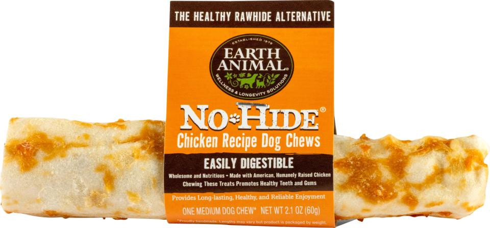 No-hide Chicken Chews Tuggben för Hund - M