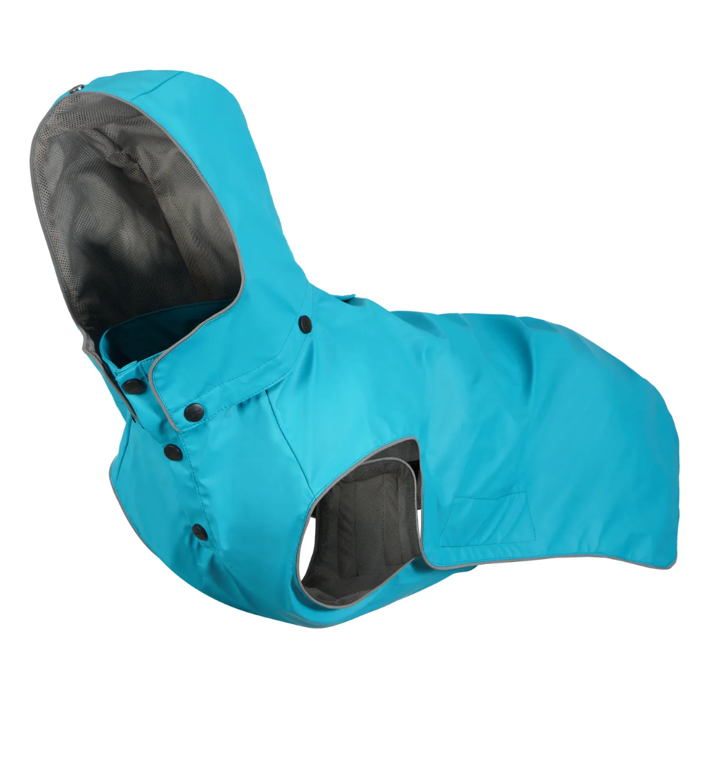 Stream Regnjacka Blå för Hund - 25