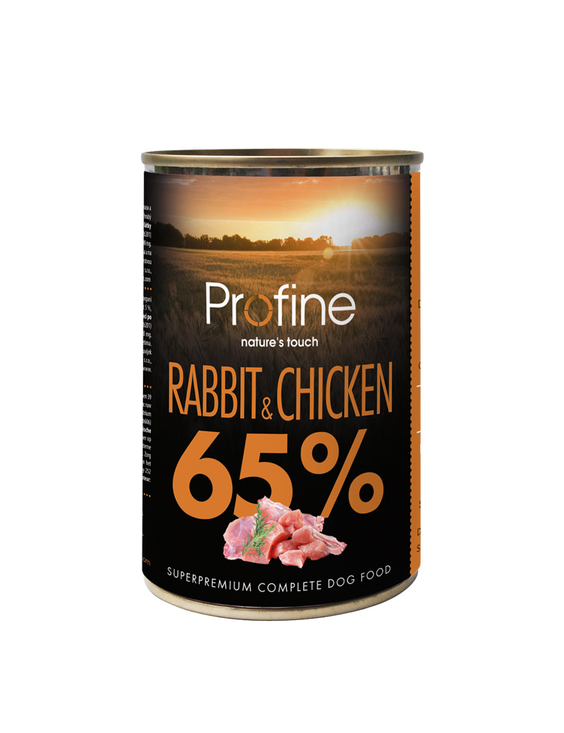 Rabbit & Chicken Våtfoder till Hund - 6 x 400 g