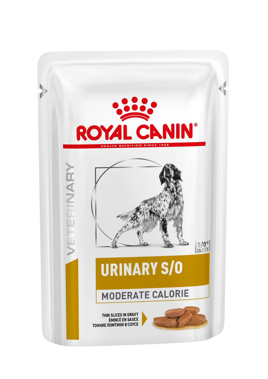 Veterinary Diets Dog Urinary S/O Moderate Calorie Slices in Gravy - 12 x 100 g | Djurtyp - Hund - Hundmat - Veterinärfoder | DogStyle