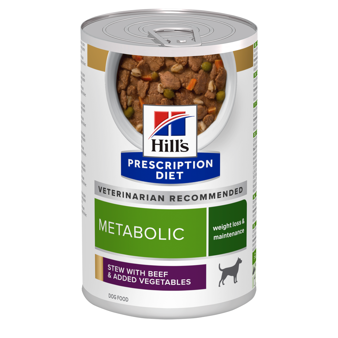 Prescription Diet Metabolic Weight Management Stew Nötkött Våtfoder till Hund - 12 st x 354 g