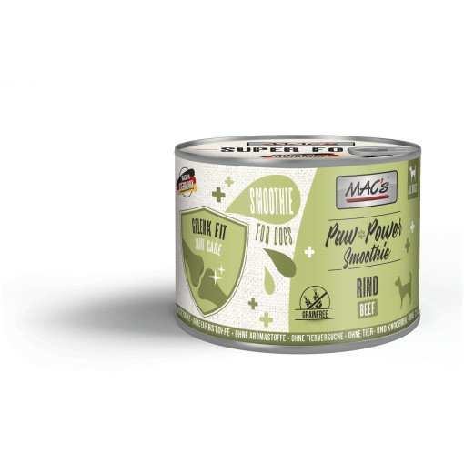 Paw Power Smoothie Nöt för Hund - 6 x 200 g