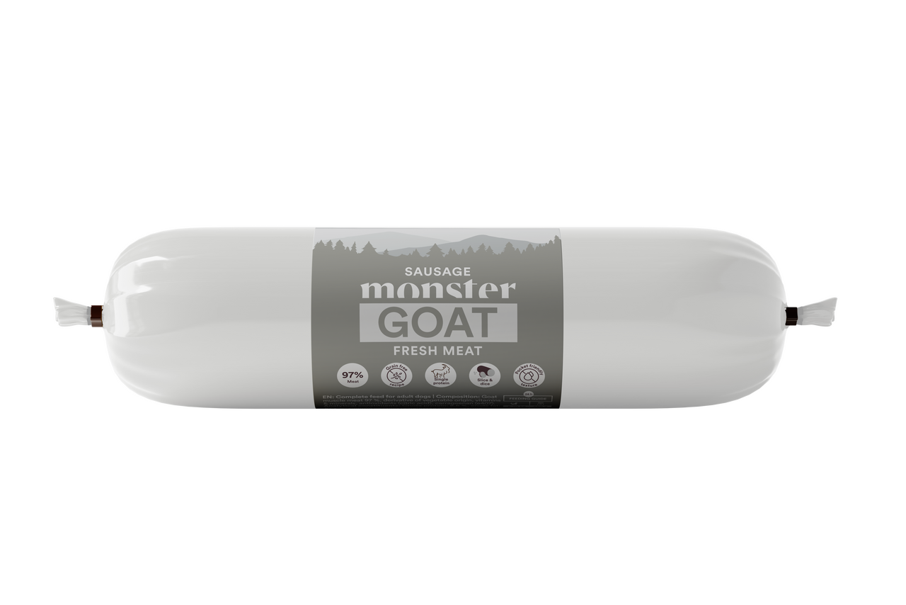 Dog Sausage Goat Hundfoder - 12 x 200 g