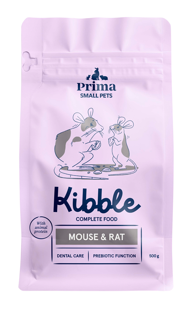 Råtta- och Musfoder Pellets - 500 g | Djurtyp - Gnagare - Foder - Pellets | DogStyle