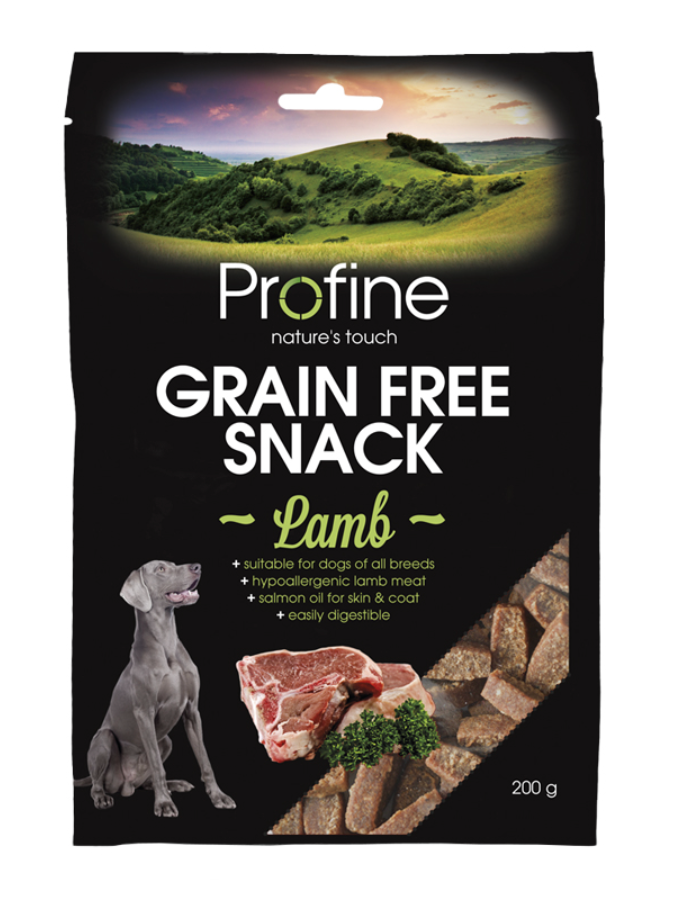 Hundgodis Semi Moist Grain Free Lamm - 200 g