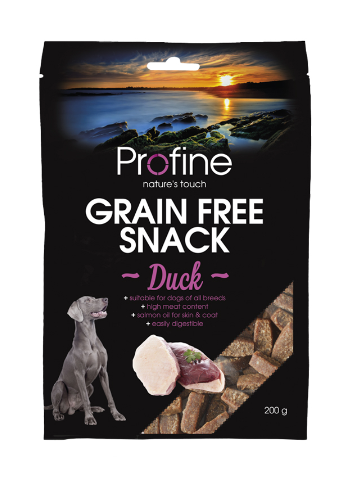 Hundgodis Semi Moist Grain Free Anka - 200 g