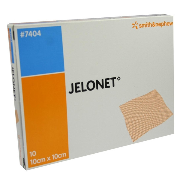 Jelonet salvkompress med paraffin till husdjur - 10 x 10 cm