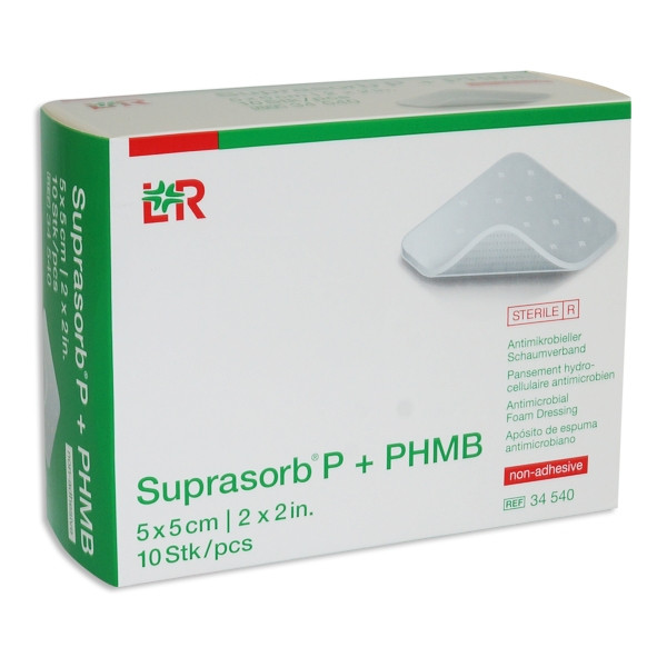 Suprasorb kompress - 7,5 x 7,5 cm, 10 st | Djurtyp - Hund - Hundapotek - Sårvård - Kompresser | DogStyle