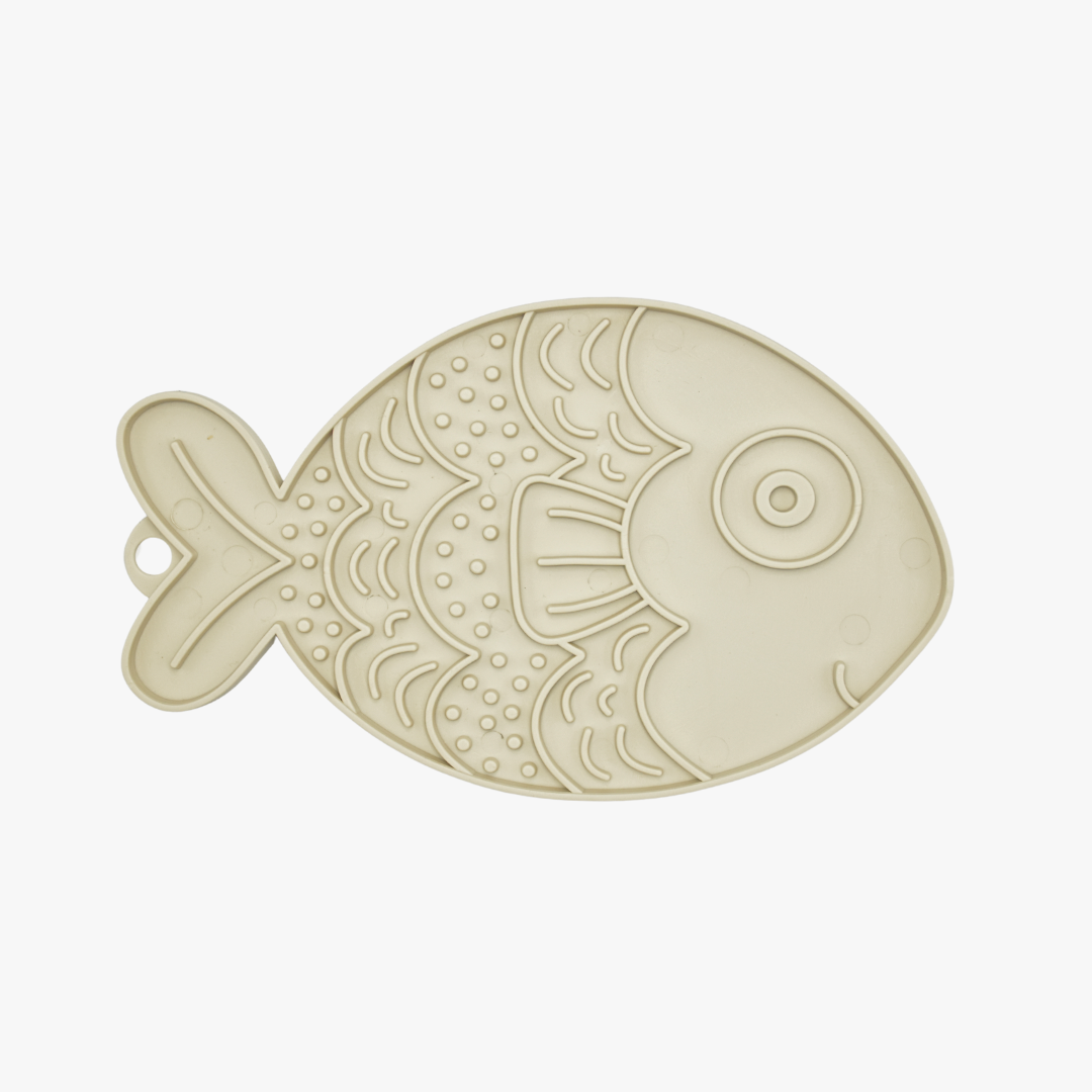 Fishka Slickmatta för hund & katt - Beige