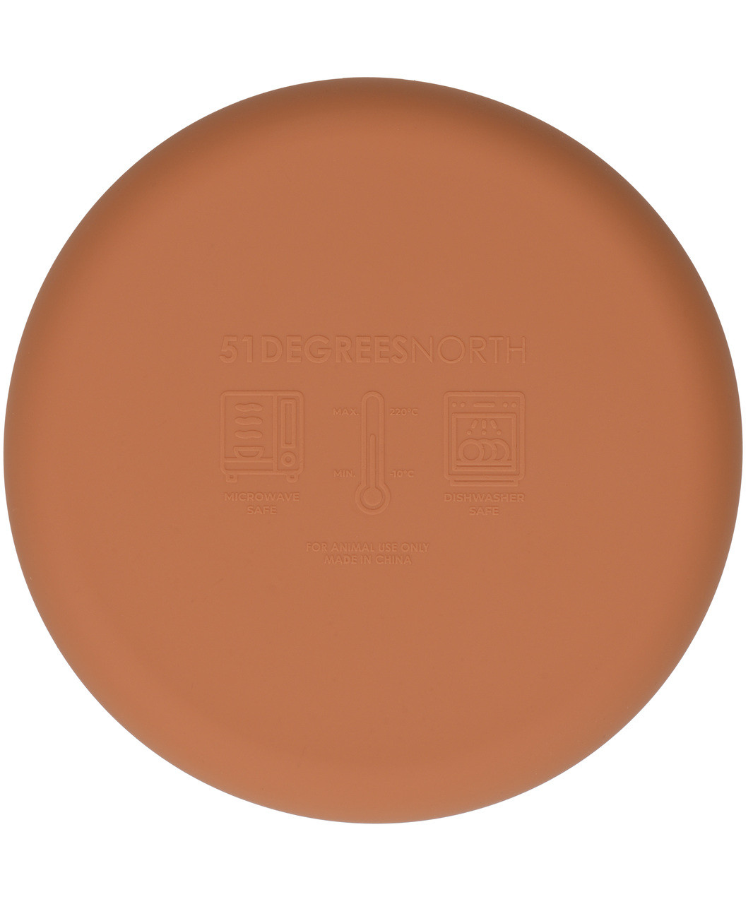 Matskål Silikon till Katt - 300 ml / Terracotta