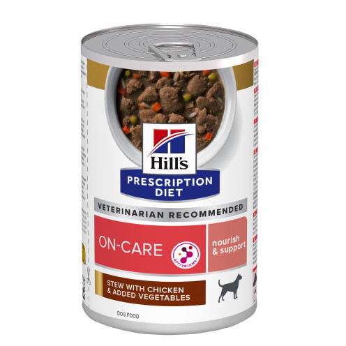 Prescription Diet On-Care Våtfoder Kyckling & Grönsaker till Hund - 12 x 354 g | Djurtyp - Hund - Hundmat - Torrfoder | DogStyle