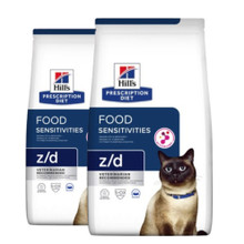 2-pack Prescription Diet z/d Food Sensitivities Torrfoder till Katt 6kg