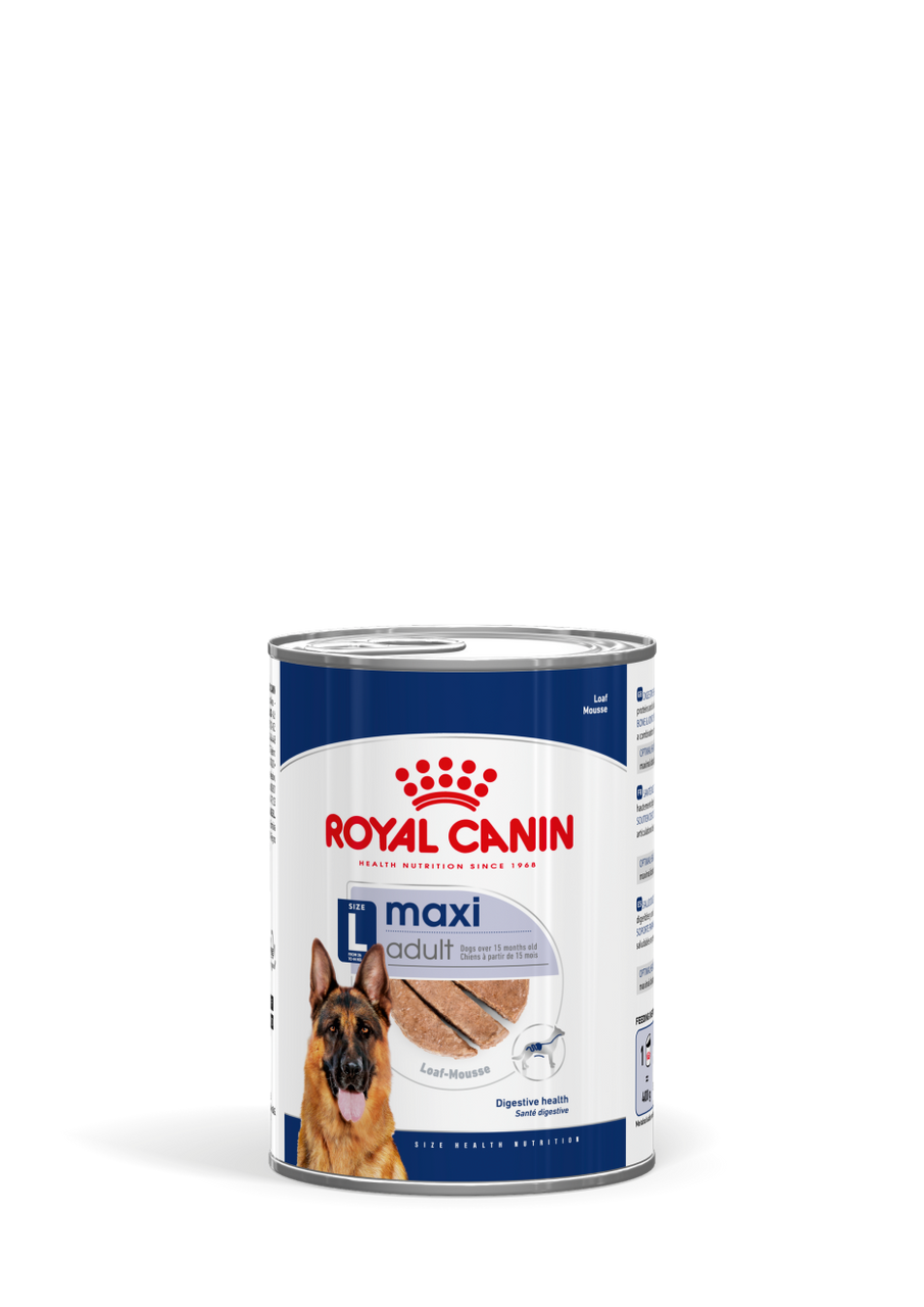 Maxi Adult Loaf Can Våtfoder till Stora Hundar  - 12 x 410 g