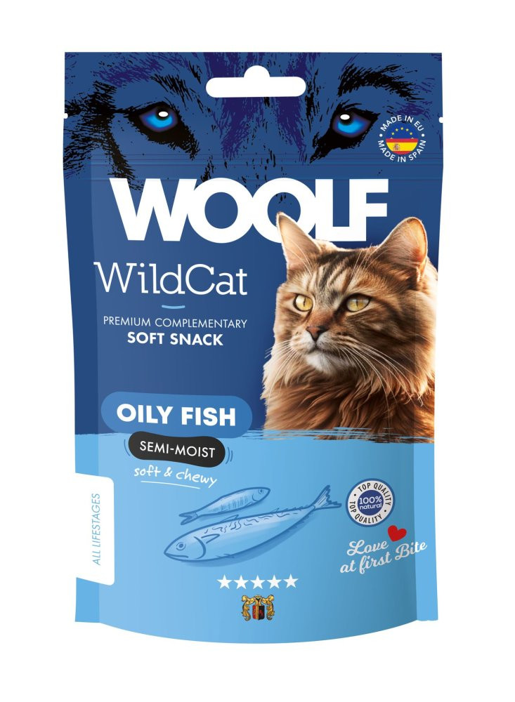 Soft Snack Oljig Fisk Kattgodis - 50 g