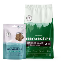 Köp Dog Single Lamb Small Bites - få Dental Chew på köpet!