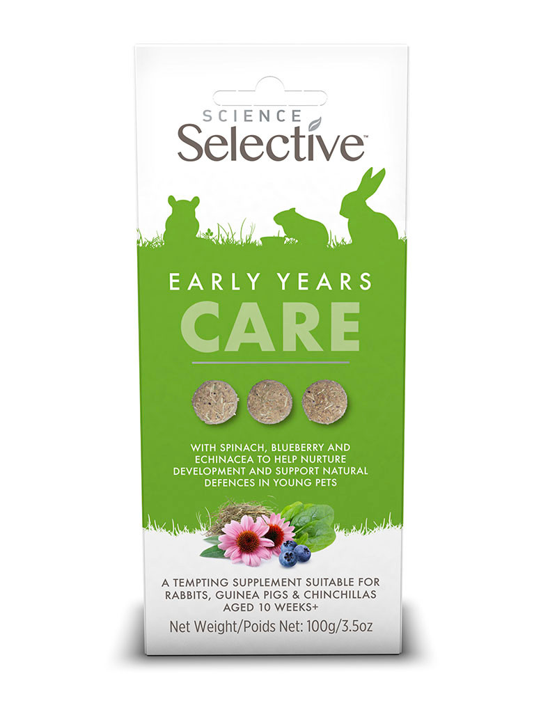 Early Years Care fodertillskott till smådjur - 100 g | Djurtyp - Kanin - Fodertillskott | DogStyle