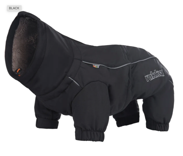 Thermal Overall Short legs till Hund - 45M / Svart