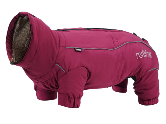 Thermal Overall Short legs till Hund - 40M / Vinröd