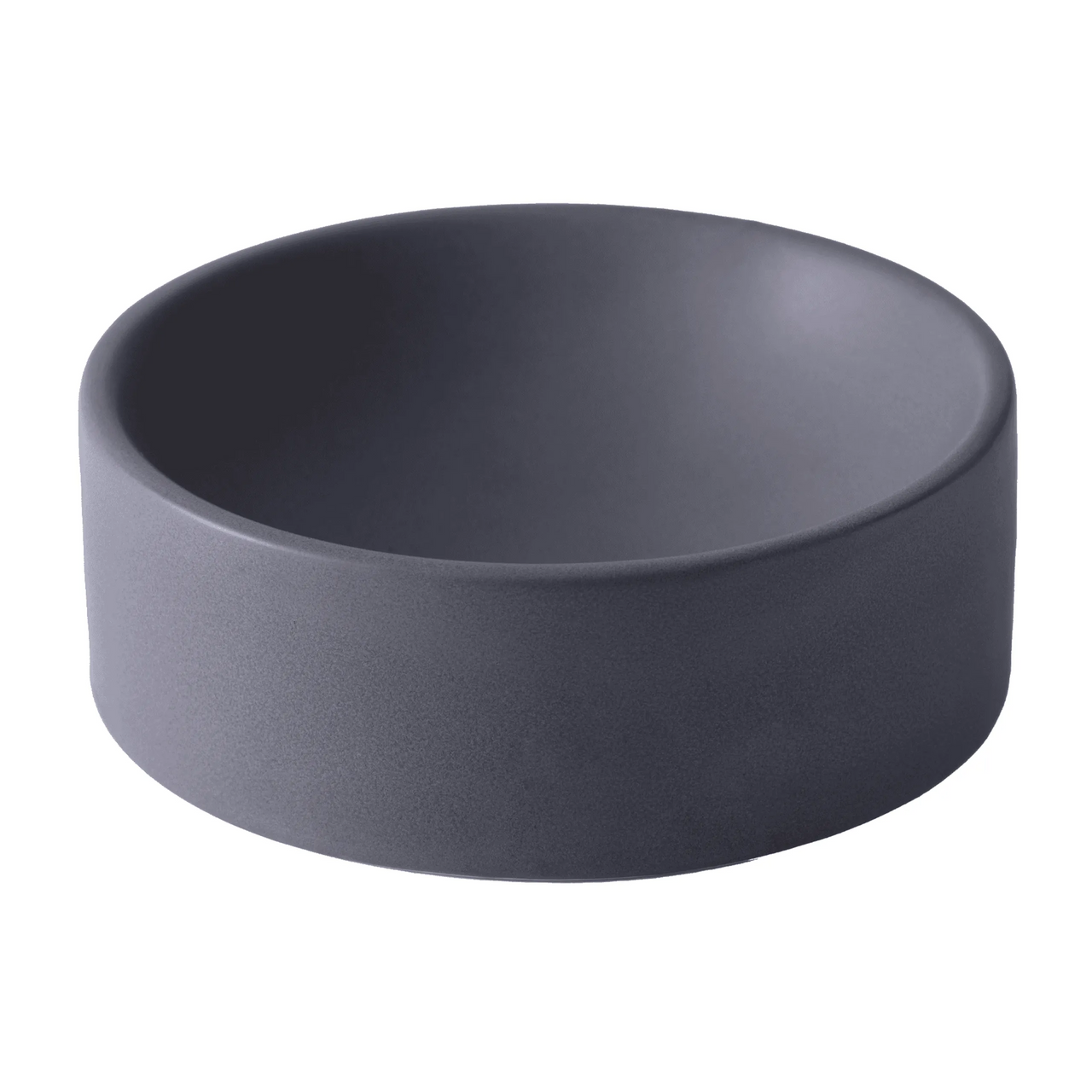 Enfärgad Keramikskål till Husdjur - Grå