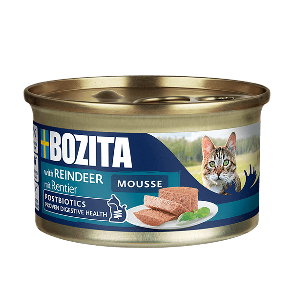 Våtfoder Mousse Ren till katt - 12 x 85 g