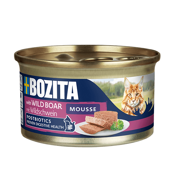 Våtfoder Mousse Vildsvin till katt - 12 x 85 g