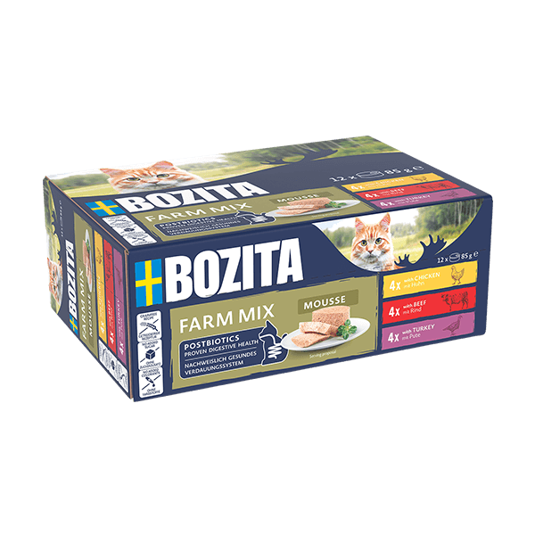 Våtfoder Multibox Farm Mix till katt - 12 x 85 g