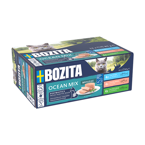 Våtfoder Multibox Ocean Mix till katt - 12 x 85 g | Djurtyp - Katt - Kattmat - Våtfoder | DogStyle