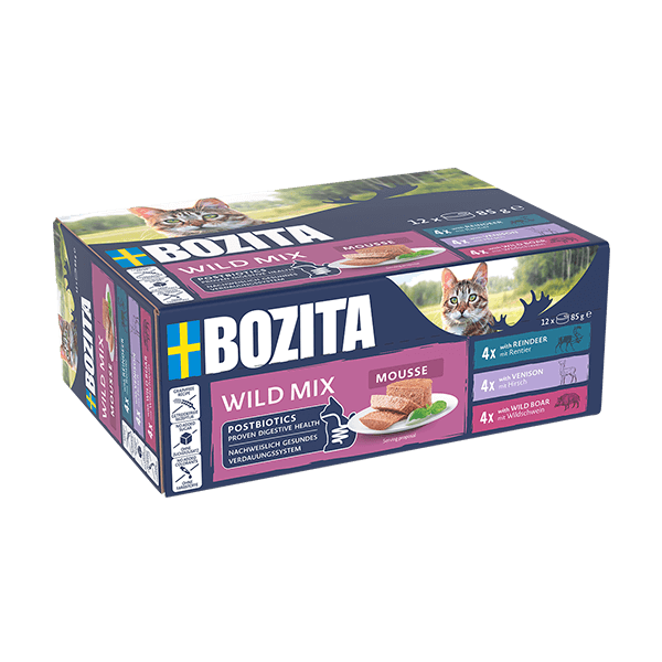 Våtfoder Multibox Wild Mix till katt - 12 x 85 g