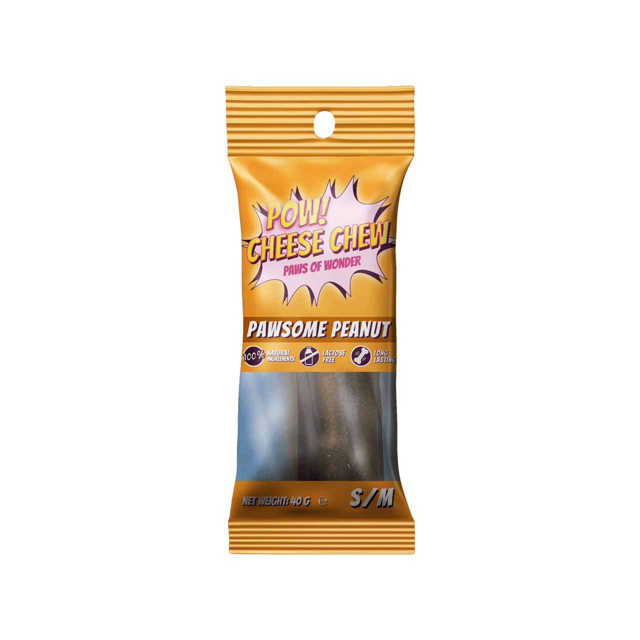 Cheese Chew Peanut tuggrulle till Hund - S/M