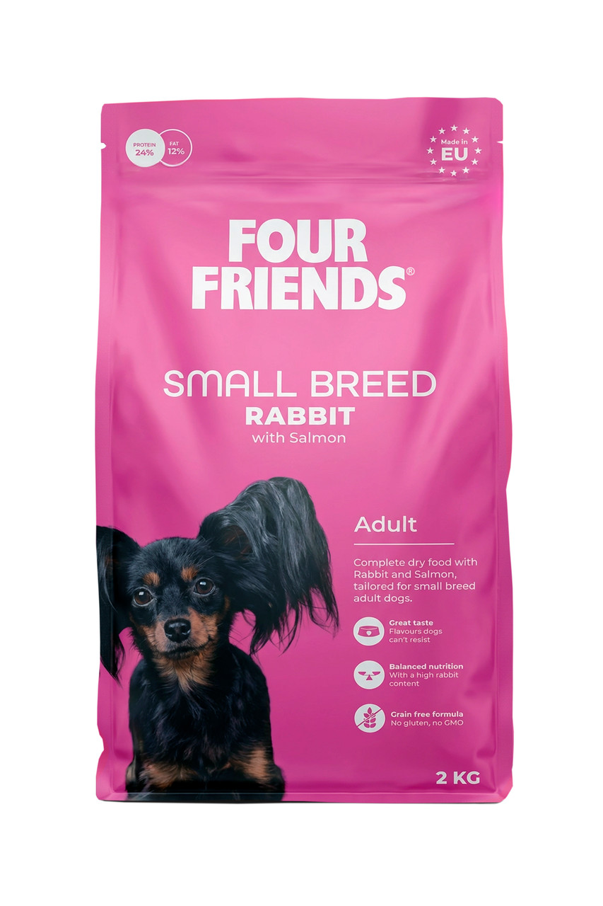 Small Breed Rabbit Torrfoder till Hund - 2 kg