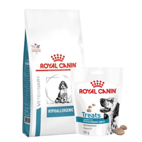 Köp Veterinary Diets Derma Hypoallergenic Puppy 14,5 kg - få godis på köpet! - 14,5 kg + 230 g | Djurtyp - Hund - Hundmat - Veterinärfoder | DogStyle