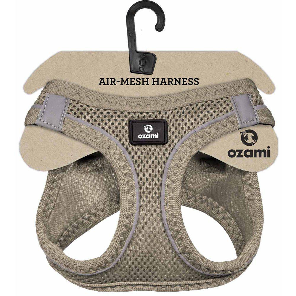Air Mesh Sele för Hund Orange/Beige - XL / Beige