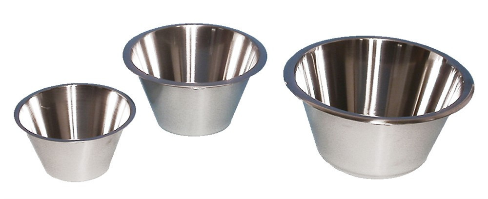 Rostfri matskål Small - Small hög