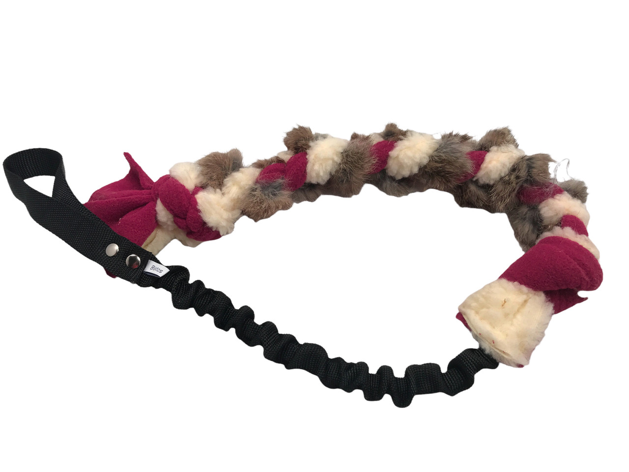 Tr&auml;ningsleksak Kampfl&auml;ta expander m kanin till Hund - R&ouml;d/vit