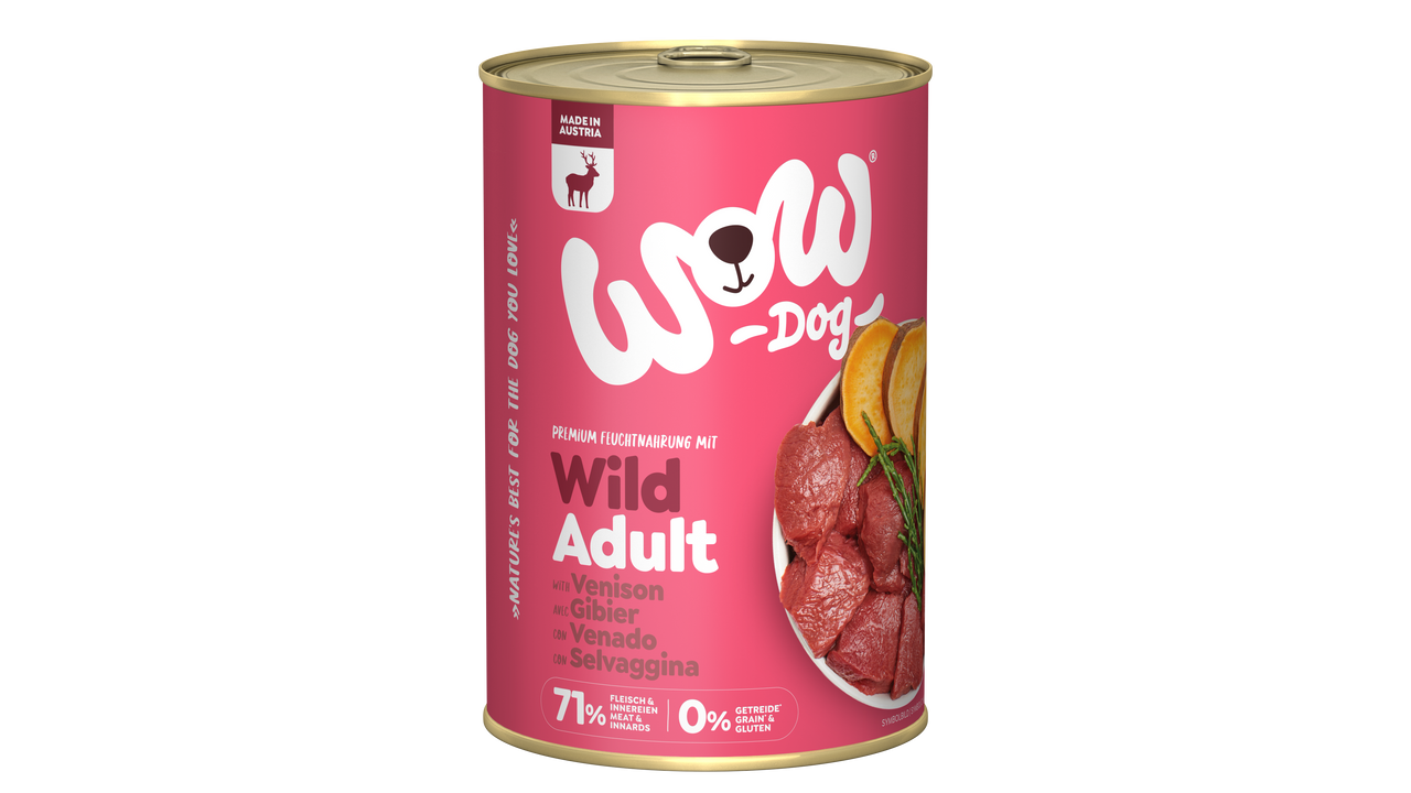 Dog Adult Venison Paté Våtfoder till Hund - 6 x 400 g