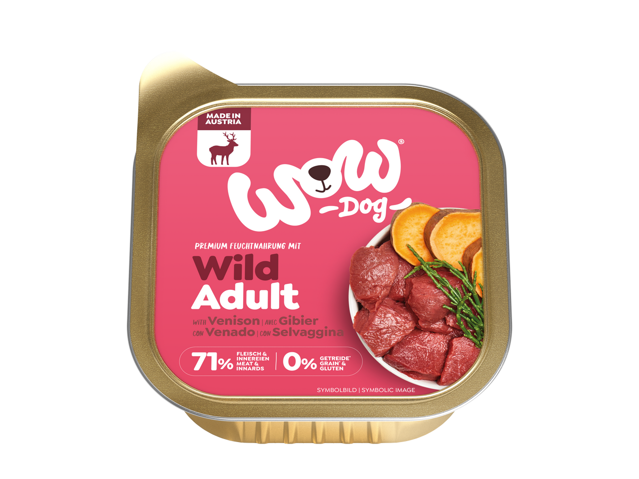 Dog Adult Venison Paté Våtfoder till Hund - 11 x 150 g