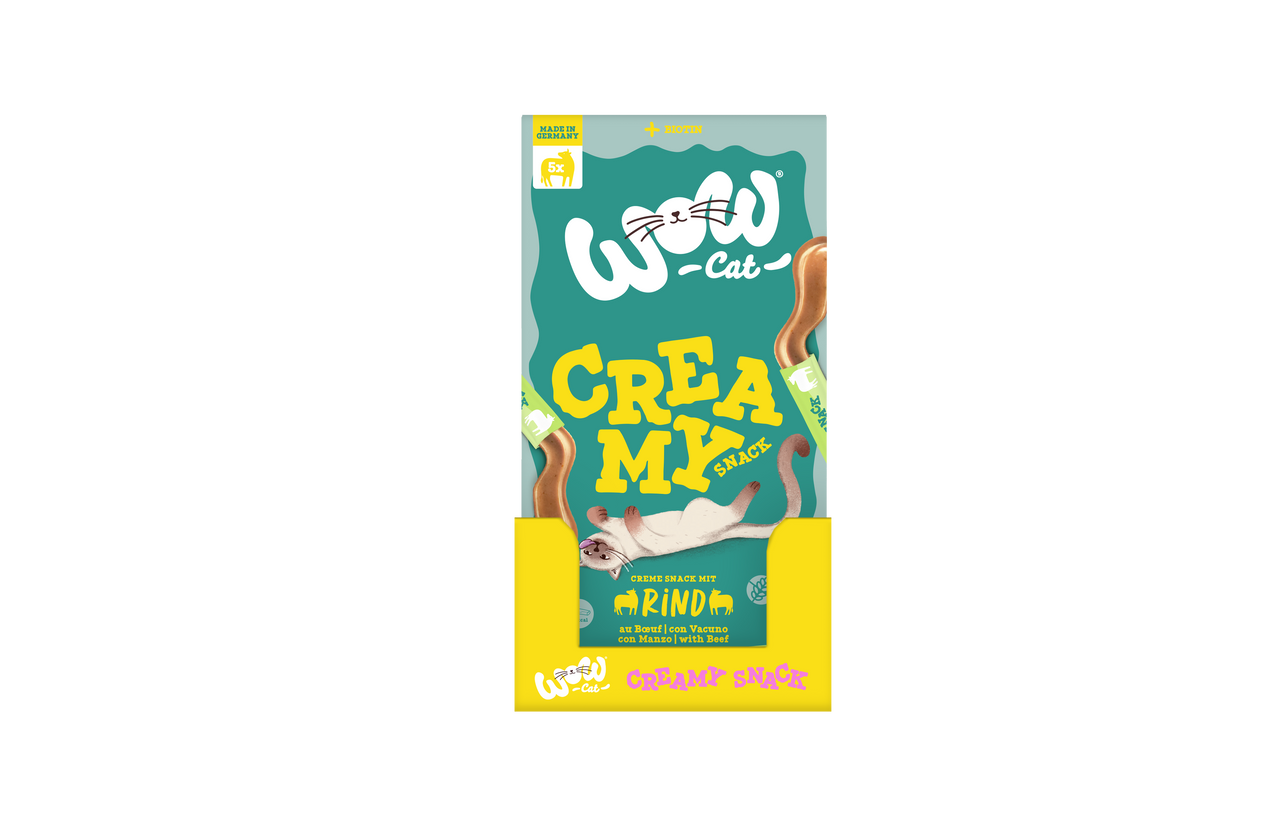 Creamy Snack Beef Kattgodis - 5 x 16 g
