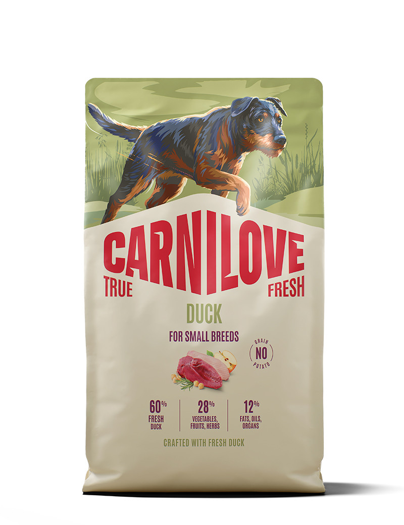 True Fresh Duck Adult Small Breed Torrfoder för Hund - 4 kg | Djurtyp - Hund - Hundmat - Torrfoder | DogStyle