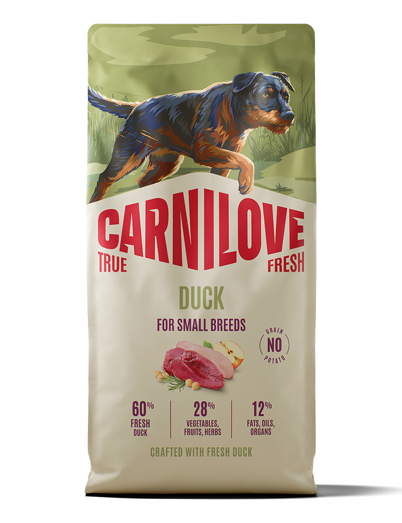 True Fresh Duck Adult Small Breed Torrfoder för Hund - 12 kg | Djurtyp - Hund - Hundmat - Torrfoder | DogStyle