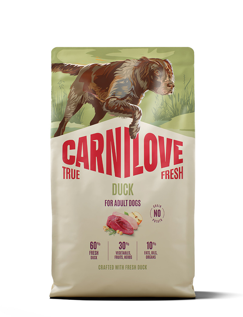 True Fresh Duck Adult All Breed Torrfoder för Hund - 4 kg | Djurtyp - Hund - Hundmat - Torrfoder | DogStyle