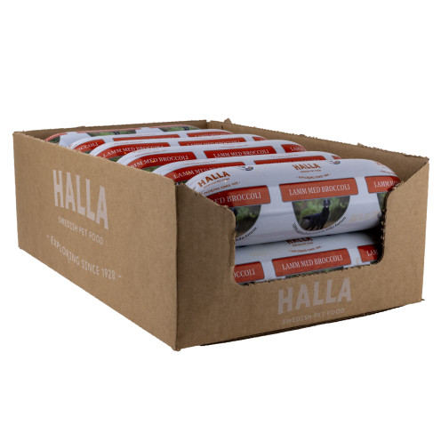 Svenskt V&aring;tfoder Lamm med Broccoli till Hund - 12 x 650 g