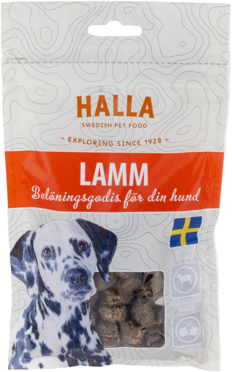 Bel&ouml;ningsgodis Lamm till Hund - 80 g