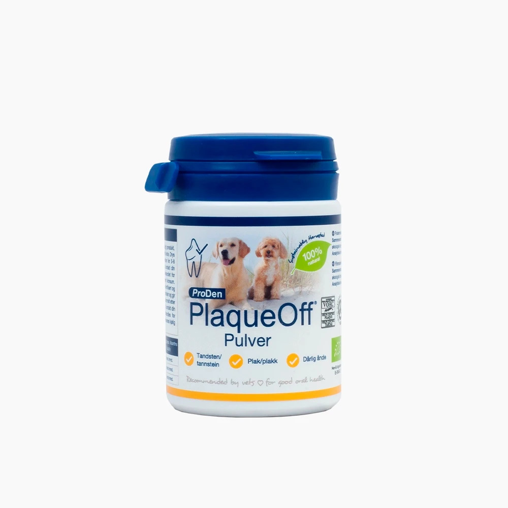 ProDen PlaqueOff&reg; Pulver till Hund - 60 g