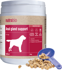 Nutrabio Anal Gland Support - 400 g | Djurtyp - Hund - Valp - Valptillbehör | DogStyle