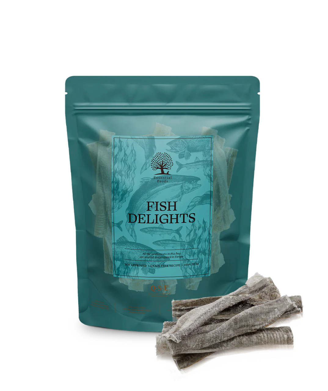 Essential Iceland Fish Delights Hundgodis - 100 g | Djurtyp - Hund - Hundmat - Torrfoder | DogStyle