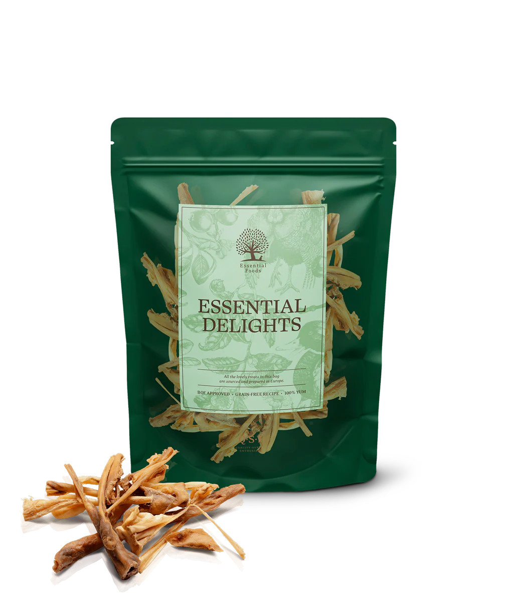 Essential Small Lamb Skin Delights Hundgodis - 150 g