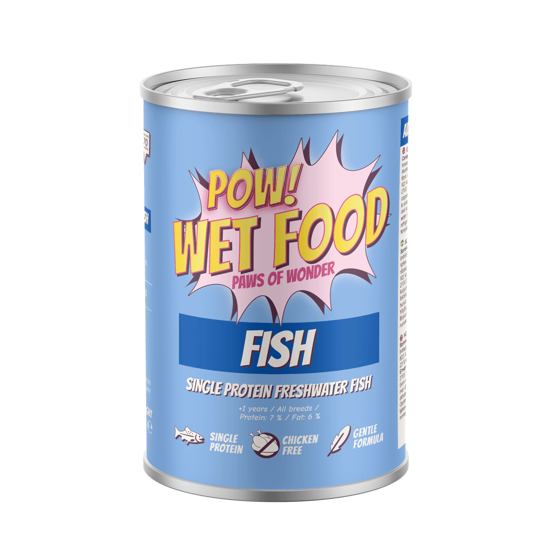 POW! Dog Adult Fish Can - 400 g